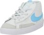 Nike Schoen voor baby's peuters Blazer Mid '77 Summit White Photon Dust White Aquarius Blue Kind Summit White Photon Dust White Aquarius Blue - Thumbnail 3