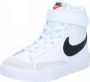 Nike Blazer Mid '77 (ps) Basketball Schoenen white black total orange maat: 32 beschikbare maaten:29.5 32 - Thumbnail 6