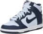 Nike Dunk High 'Football Grey Midnight Navy' (GS) DB2179-008 sneakers hoog grijs blauw - Thumbnail 2