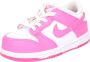 Nike schoenen voor baby's peuters Dunk Low White Pink Laser Fuchsia White Pink Laser Fuchsia - Thumbnail 2