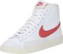 Nike Blazer Mid '77 NN Sneakers Dames Wit Rood - Thumbnail 2