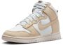 Nike Dunk High 'Certified Fresh Team Gold' (W) DX3452-700 wit goud beige sneakers hoog - Thumbnail 2