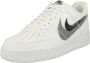 Nike Air Force 1 Low 07 Spray Paint Swoosh Heren Sneakers Schoenen Wit FD0660 - Thumbnail 4