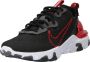 Nike Lage Sneakers React Vision Black University Red - Thumbnail 1