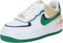 Nike Air Force 1 Shadow Dames White Malachite Sesame Midnight Navy- Dames White Malachite Sesame Midnight Navy - Thumbnail 3