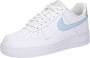 Nike Damesschoenen Air Force 1 '07 Next Nature White Light Bone Light Armoury Blue- Dames White Light Bone Light Armoury Blue - Thumbnail 3