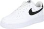 Nike Air Force 1 Low '07 White Black Pebbled Leather CT2302 - Thumbnail 3