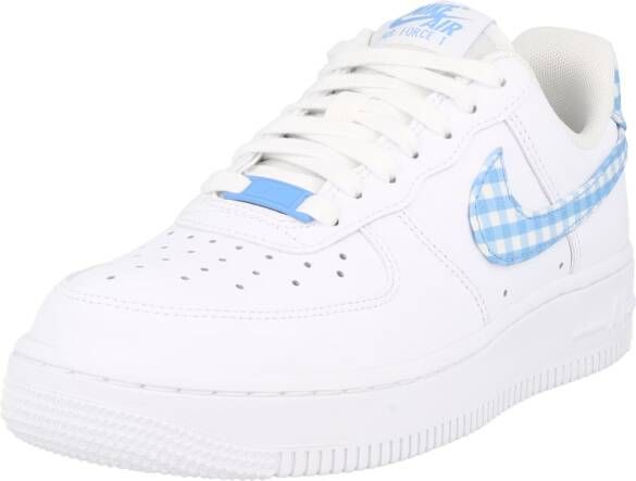 Nike Air Force 1 Low '07 ESS Wit Blauw Sneakers Dames Doos Zonder Deksel