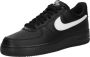 Nike Herenschoenen Air Force 1 '07 Black Black White- Heren Black Black White - Thumbnail 4