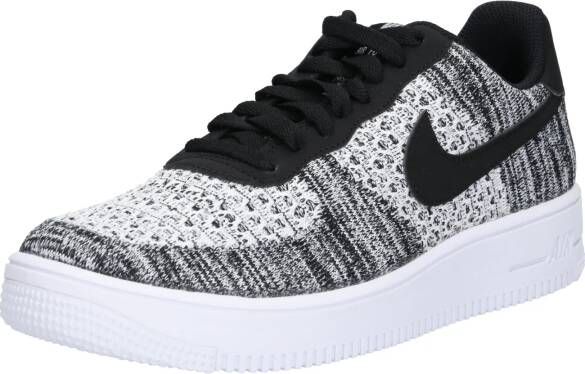 Nike Air Force 1 Flyknit 2.0 Zwart Grijs Heren Sneaker -AV3042