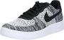 Nike Air Force 1 Flyknit 2.0 Zwart Grijs Heren Sneaker -AV3042 - Thumbnail 1