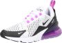 Nike Wmns Air Max 270 Sneakers Dames white black fuchsia dream maat: 36.5 beschikbare maaten:36.5 - Thumbnail 2