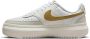 Nike Witte sportiee leren sneakers oor dames White Dames - Thumbnail 3