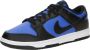 Nike Herenschoenen Dunk Low Retro Hyper Royal White Black- Heren Hyper Royal White Black - Thumbnail 2