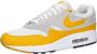 Nike Herenschoenen Air Max 1 Essential White Pure Platinum Black University Gold- Heren White Pure Platinum Black University Gold - Thumbnail 3