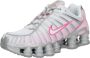 Nike Damesschoenen Shox TL Metallic Platinum Pink Foam White Pinksicle- Dames Metallic Platinum Pink Foam White Pinksicle - Thumbnail 2