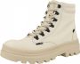 Palladium PALLATROOPER HKR Volwassenen VeterlaarzenHoge sneakersDames veterschoenenHalf-hoge schoenen Wit beige - Thumbnail 2