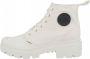 Palladium Sneakers pallabase twill 76709-l47 Wit Dames - Thumbnail 4