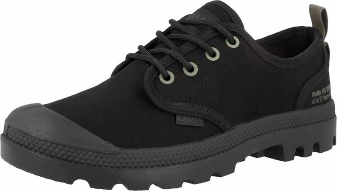 Palladium Pampa OX HTG Supply Heren Sneakers Schoenen Canvas Zwart 77358-001-M