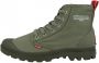 Palladium Pampa Hi Dare 76258-325-M Unisex Groen Sneakers - Thumbnail 2