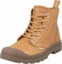 Palladium Pampa HI ZIP LTH ESS Heren Laarzen Schoenen Boots Leer Bruin 76888-252-M - Thumbnail 2