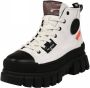 Palladium Revolt HI TX Dames Plateau Schoenen Laarzen Boots Wit 97242-116-M - Thumbnail 2