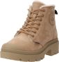 Palladium Nubuck Rits Dameslaarzen Brown Dames - Thumbnail 2