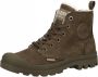 Palladium PAMPA HIGH ZIP WL Volwassenen VeterlaarzenHalf hoge schoenen Kleur Groen - Thumbnail 2