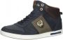 Pantofola d'Oro Sneakers in blauw voor Heren Milito Uomo Mid - Thumbnail 3