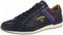 Pantofola d'Oro Matera Sneakers Heren Leren Veterschoenen Blauw - Thumbnail 2