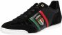 Pantofola d'Oro Fortezza Sneakers Heren Leren Veterschoenen Zwart - Thumbnail 3