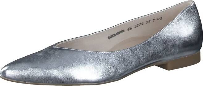 PAUL GREEN Ballerina Dames 3772 Maat: 37 5 Materiaal: Leer Kleur: Zilver - Foto 5