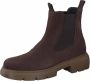 Paul Green Chelsea Boots van bruin leer Brown Dames - Thumbnail 2