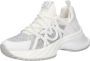 Pinko Witte Sneakers met 3 5 cm Hak White Dames - Thumbnail 2