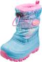 Playshoes Snowboots Pastel Regenboog Splash Turquoise - Thumbnail 1