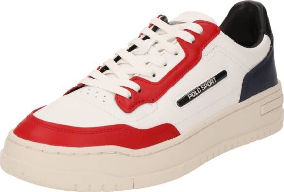 Polo Ralph Lauren Sneakers van leer met labeldetail