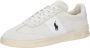 POLO RALPH LAUREN Ralph Lauren Lage Sneakers Dames Hrt Aera Pp Low Top Lace Maat: 41 Materiaal: Suède Kleur: Wit - Thumbnail 3