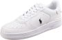 POLO RALPH LAUREN Ralph Lauren Lage Sneakers Heren Master Court Low Top Maat: 46 Materiaal: Leatherlook Kleur: Wit - Thumbnail 3