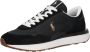 Polo Ralph Lauren Zwarte Casual Textiel Sneakers met 2 5 cm Rubberen Zool Black Heren - Thumbnail 4