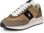 POLO RALPH LAUREN Ralph Lauren Lage Sneakers Heren Train 89 Maat: 45 Materiaal: Textiel Kleur: Beige - Thumbnail 4