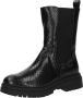 POSH by Poelman Elin enkelboots met crocoprint zwart - Thumbnail 2