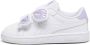 Puma Smash 3.0 Butterfly V sneakers wit lila zilver - Thumbnail 1