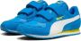 PUMA Cabana Racer SL 20 V PS kinder unisex sneaker sneakers 383730 blauw geel - Thumbnail 2