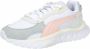 Puma Wild Rider Heren Schoenen White Synthetisch Leer Foot Locker - Thumbnail 7