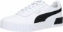 PUMA Carina L Dames Sneakers White Black Silver - Thumbnail 13