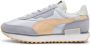 Puma Future Rider Soft sneakers lichtgrijs lichtoranje - Thumbnail 3