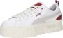 Puma Mayze Lth Wn's sneakers wit rood ecru - Thumbnail 2