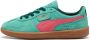 Puma Palermo | aqua suède sneakers Groen Suede Lage sneakers Unisex - Thumbnail 9