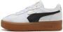 Puma Palermo Elevata Lth sneakers wit zwart - Thumbnail 1