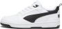 PUMA Rebound v6 Low Unisex Sneakers White- Black- White - Thumbnail 6